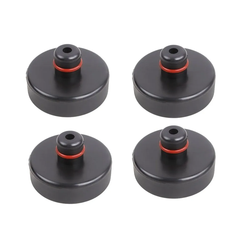 4pcs Rubber Lifting Jack Pad Adapter Tool Chassis With Storage Case For