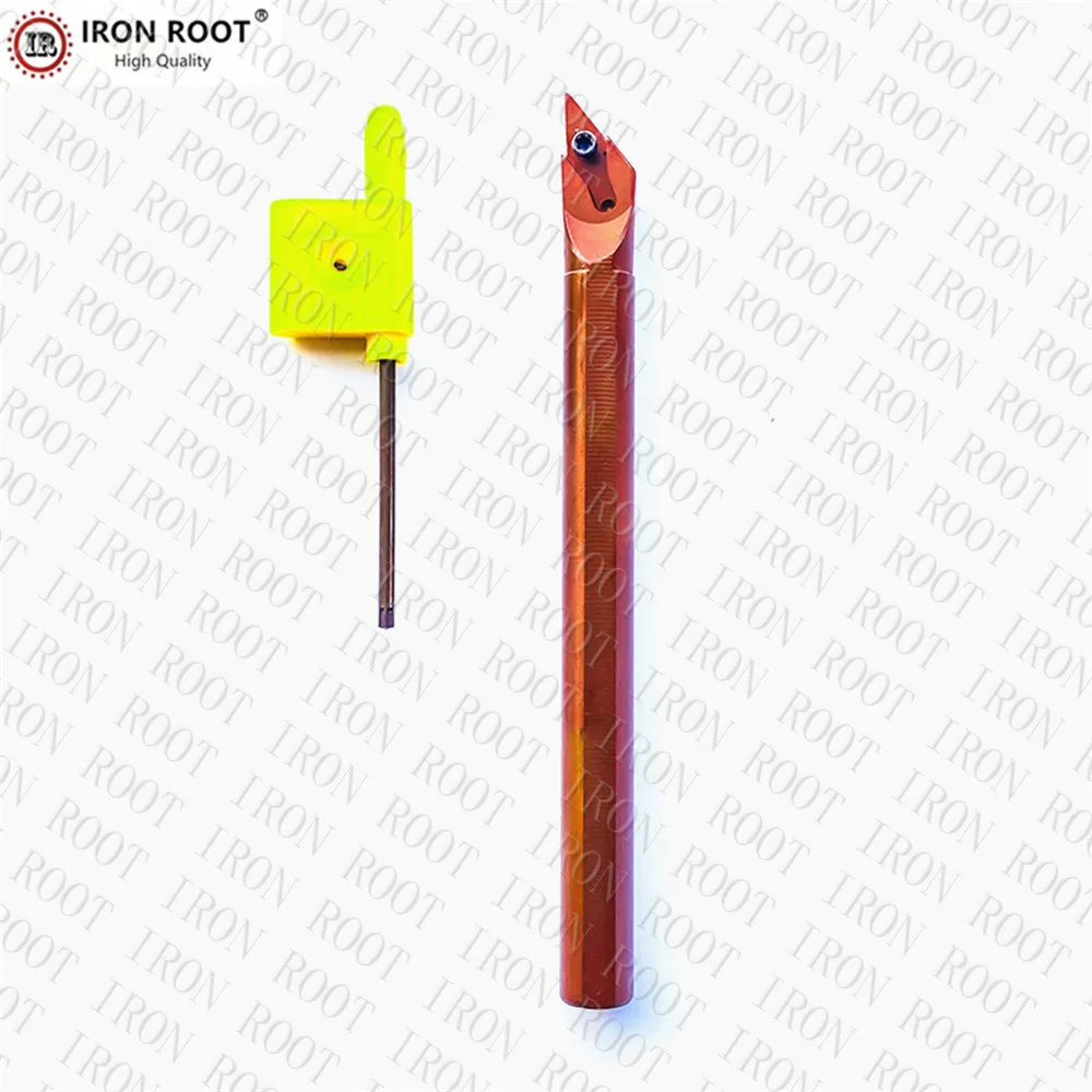 

1P D10K-SVJBR11,D16Q-SVJBR11,D20R-SVJBR11,CNC Metal Lathe Internal Turning Tool Holder Spring Steel Boring Bar for VBMT110304