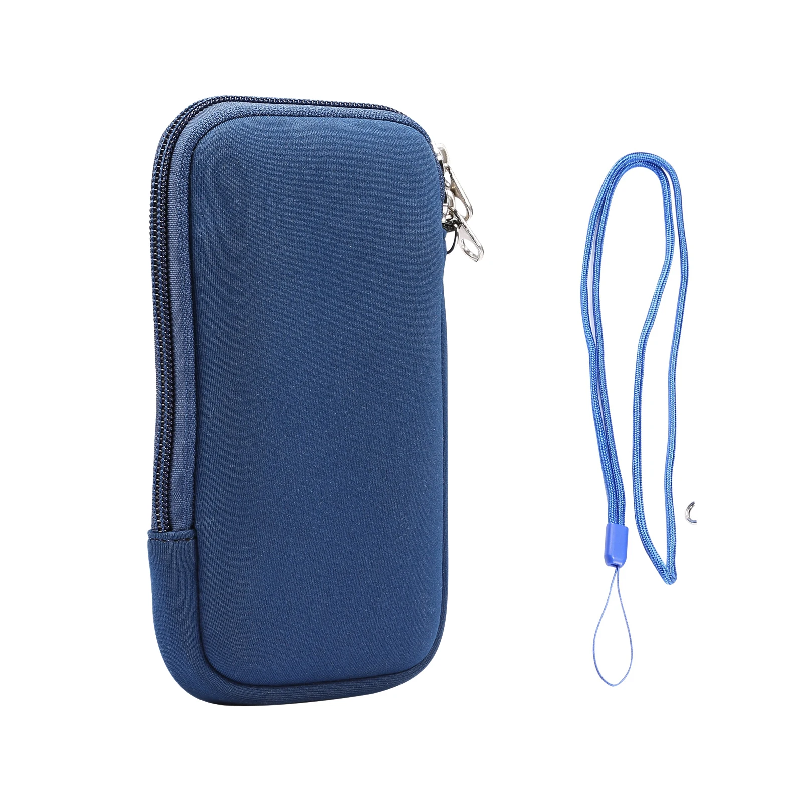 Universal Neoprene Zipper Shockproof Mobile Phone Storage Pouch