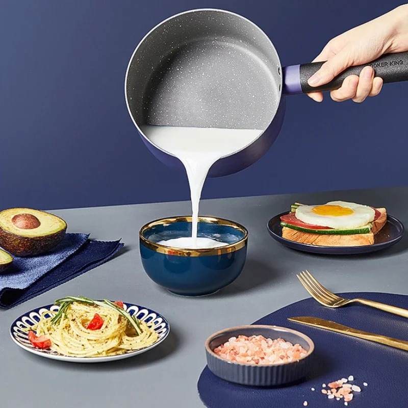 Aluminium Medical Stone Coating Milk Pot Saucepan