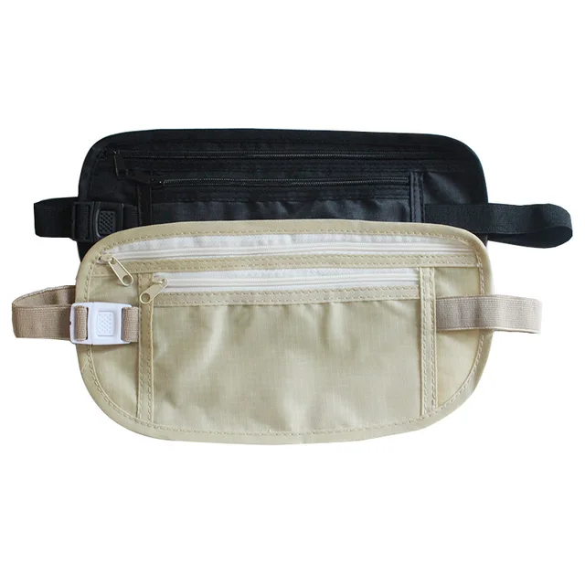 Outdoor Sports Waist Bag Waterproof Anti-Theft Running Fanny Pack Multi-Functional Ultra-Thin Travel Phone Bag Money Purse 1