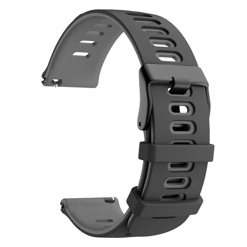 Silicone Sports Strap - 20mm/22mm, Ocean Race Design