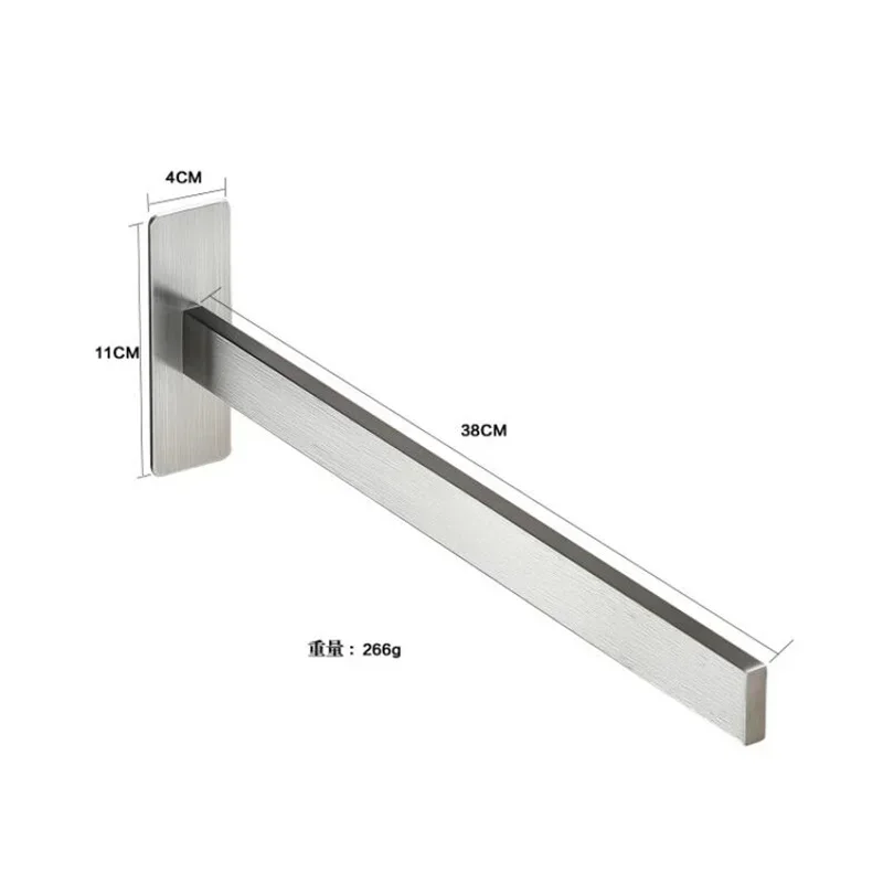 Towel Holder Rack 304 Stainless Steel Towel Organizer Wall Mounted Bathroom  Shelves Bedroom organizer Wall shelfs Toilet Ecoco 4