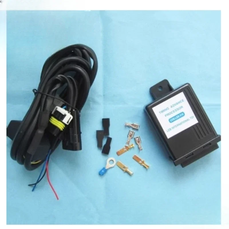 

Automobile gas ignition advance angle advance regulator improves power.