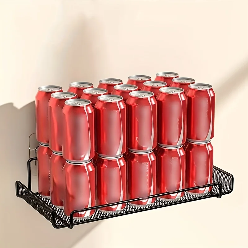 Stainless Steel Wall-Mounted Router Shelf No-Drill Space-Saving Organizer for TV Top Boxes Keys Small Items in Living Room