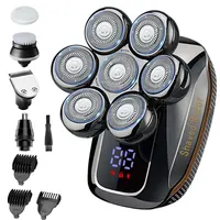 7D Head Shavers for Men 5 in 1 Electric Mens Head Shaver for Bald Men Wet & Dry Waterproof Bald Head Shaver Electric Shavers Men 1