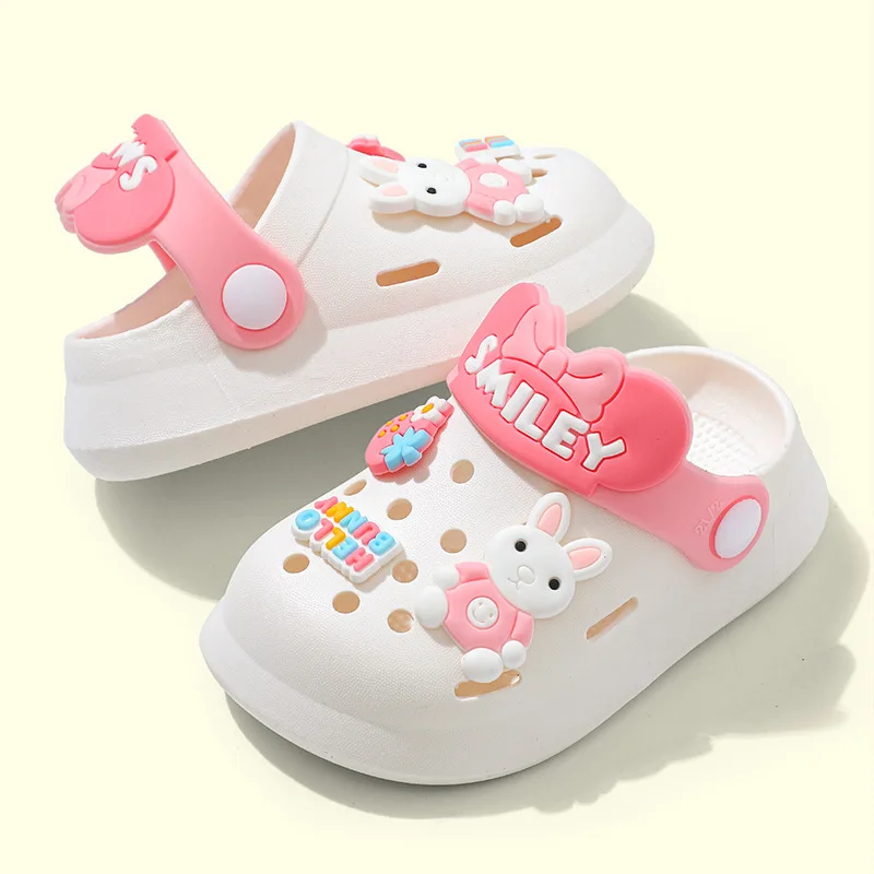 Baby Slippers Shoe Sandals for Girl Boy Mules 운동화 Baby Girl Cartoon Shoe Sandal Infantil for Boy Kid Garden Infant Gir