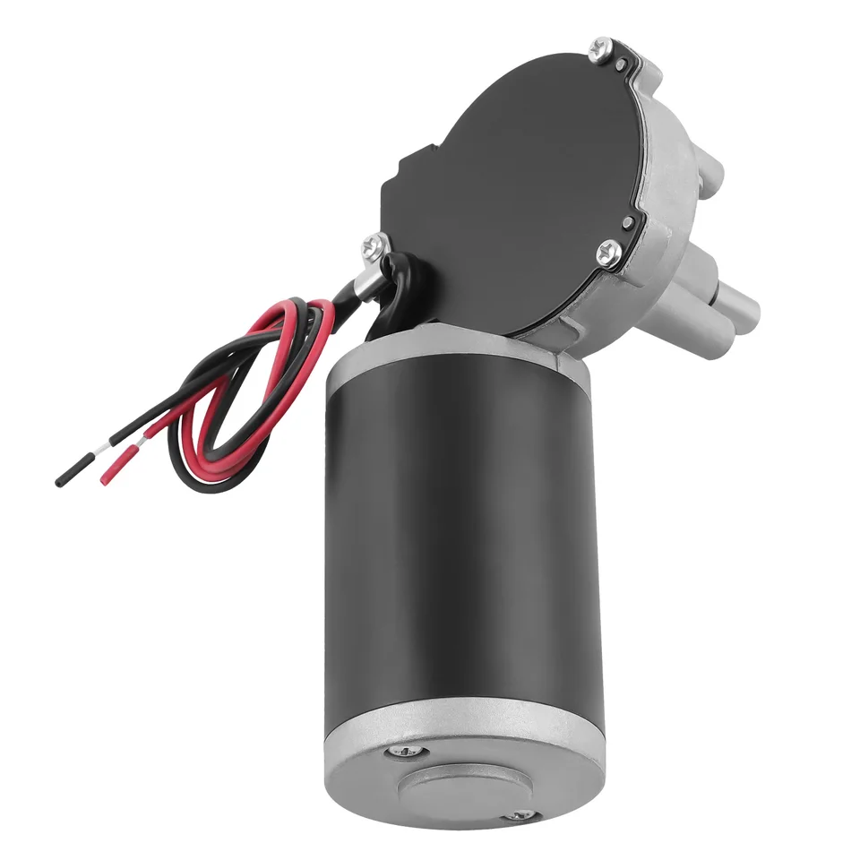 Motore Elettrico 24V CC Con Riduttore - 25 RPM Per Progetti Fai-da-te, RC E Robotica