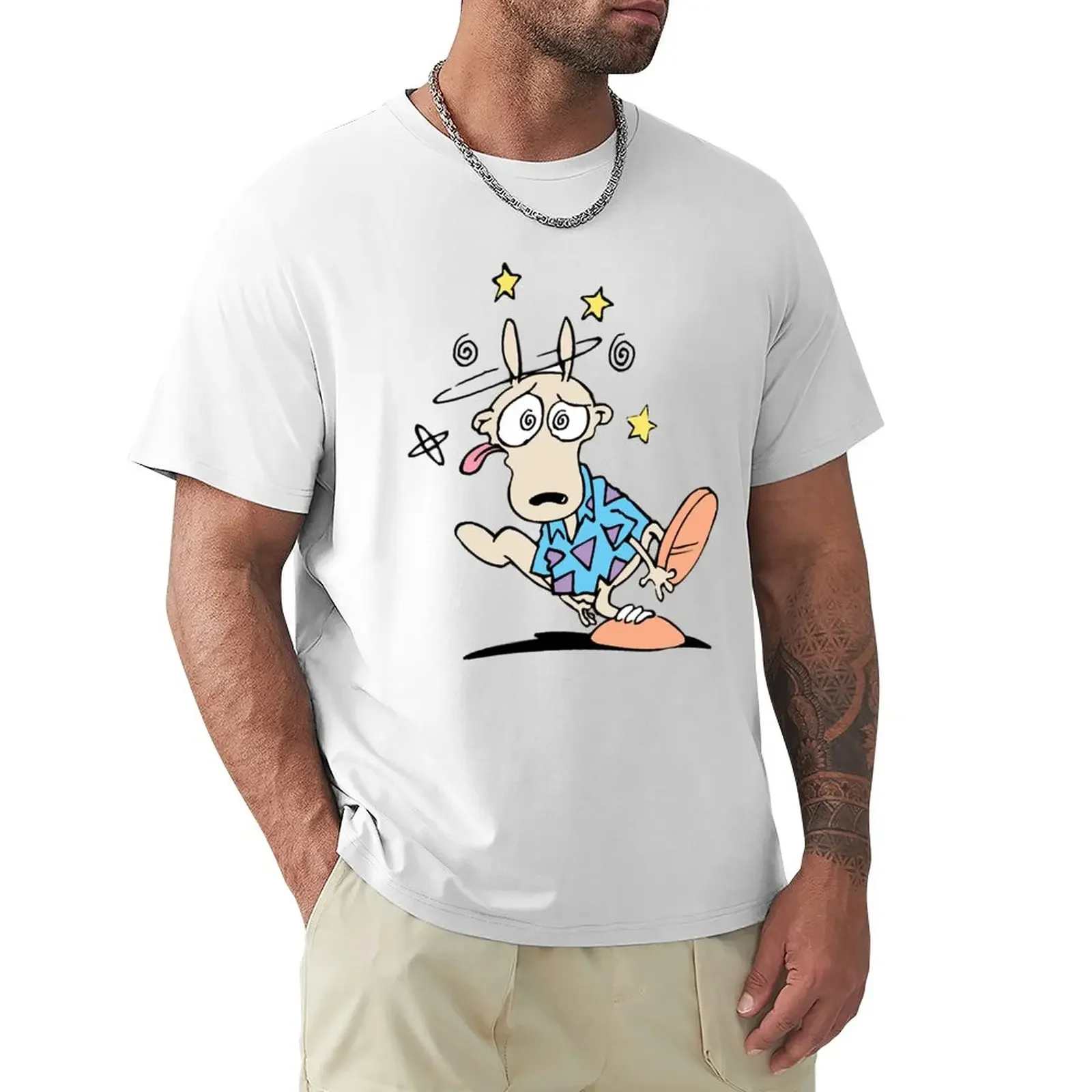 

Awesome Rocko's Modern Life Rocko's Dizzy T-Shirt funnys sports fans mens clothes tops blanks customs mens workout shirts