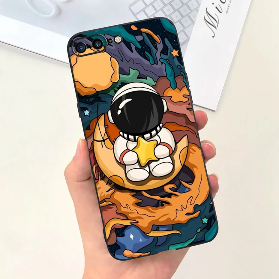 Cute Cartoon Animal Printed Jelly Silicone Soft Phone Case Bumper