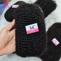 Cheveux humains afro crépus en vrac 4C 100% pour crochet, 30g/50g, 1 paquet, cheveux vierges Remy en vrac pour mini-tresses, dreadlocks, extensions et réparation 1