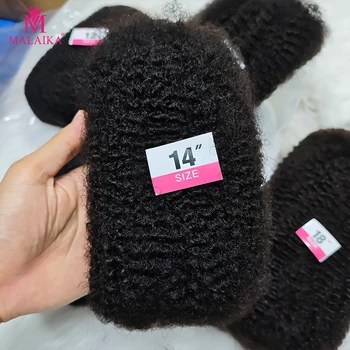 Afro Kinky Bulk 4C 100% Crochet Human Hair 30g/50g 1pack Virgin Remy Hair Bulk for Mini Twist Braids Dreadlocks Extension Repair 1