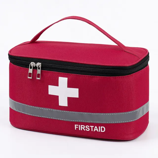 Portable First Aid Medicine Storage Bag
