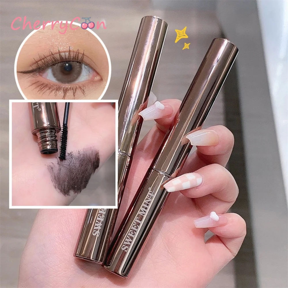 3D Silk Fiber Waterproof Mascara Eyelash Extension Black Browm Thick Curling Eye Lash Eyes Makeup Tool Korean Cosmetic