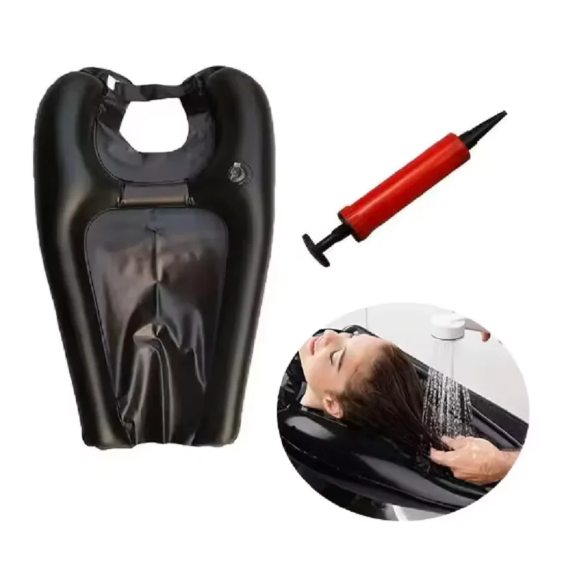 PVC inflatable care shampoo basin home hospital care shampoo tank for elderly pregnant women patients are