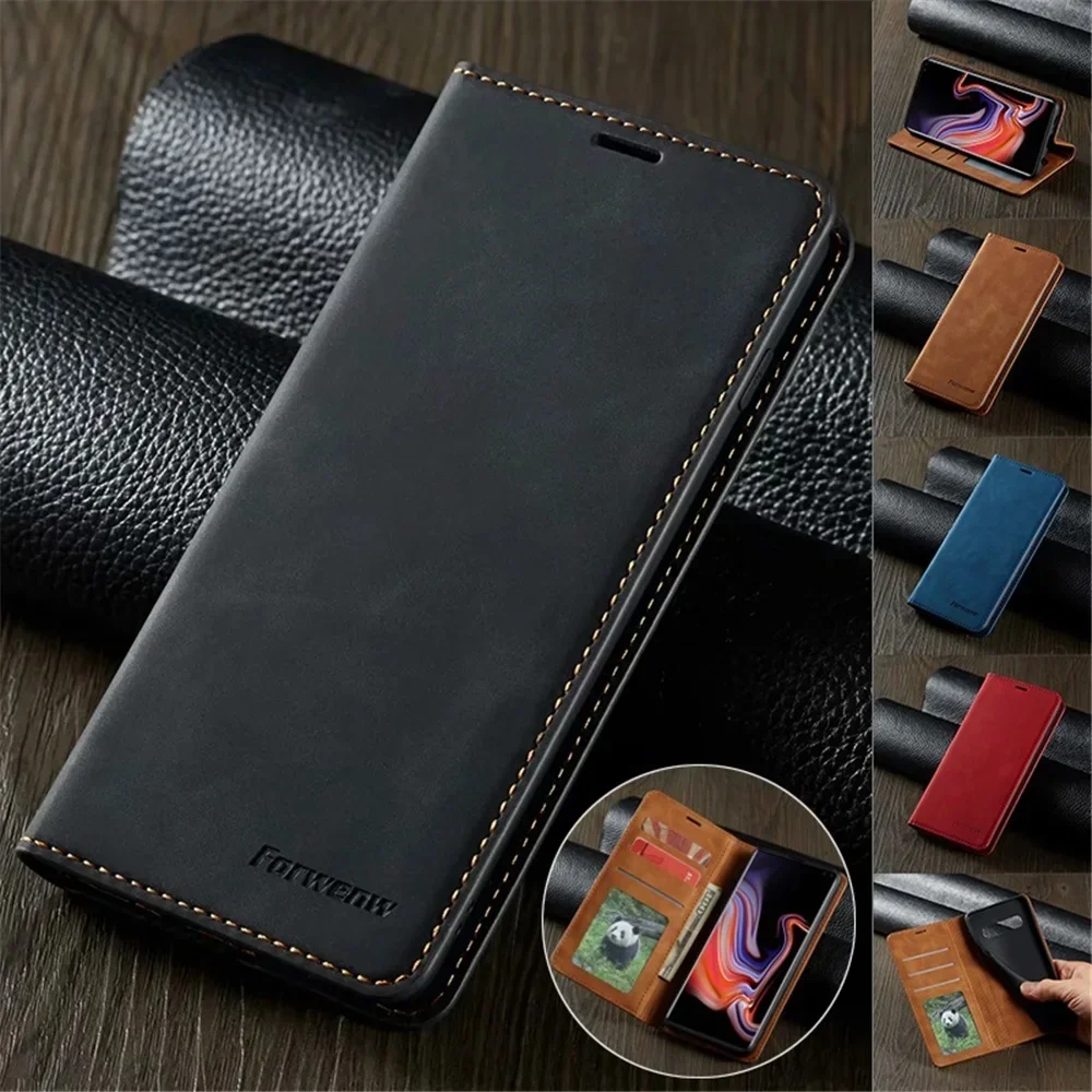 Leather Phone Case Ultra Thin Leather Case for iPhone 13 12 Mini 11 14 15 16 Pro XS Max XR 8 7 Plus SE Suede Magnetic Flip Cover Phone Wallet