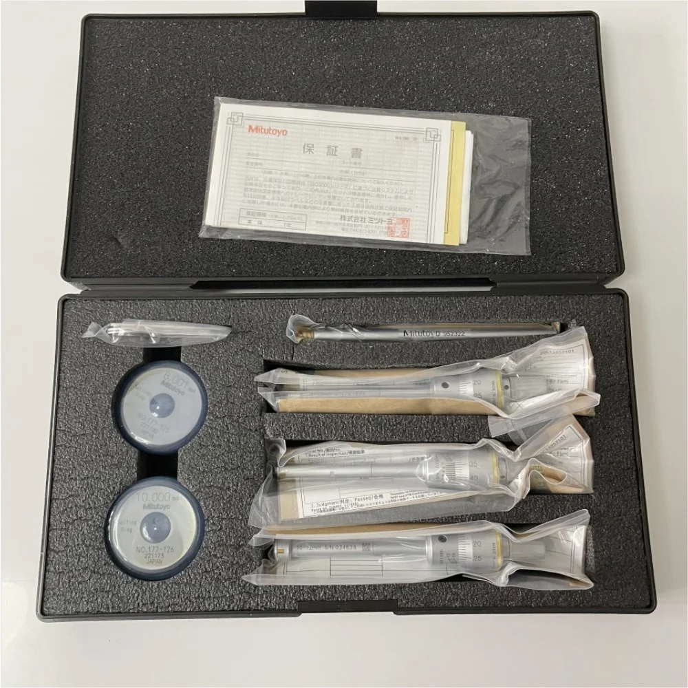 Mitutoyo 368-911 three-point internal micrometer, 6-12mm holtest