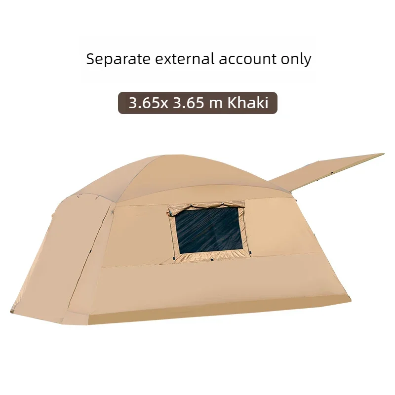 Separate outdoor tent mosquito net tent for camping 6-15 people rain and sun protection beach picnic sunshade and pergola