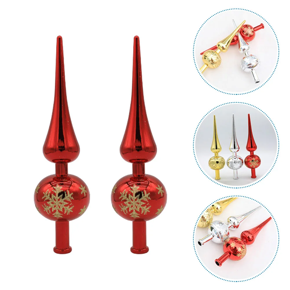 

Christmas Tree Topper Plastic Christmas Tree Topper Collection Blown Glass Xmas Tree Finials Vintage Plastic Tree Finals