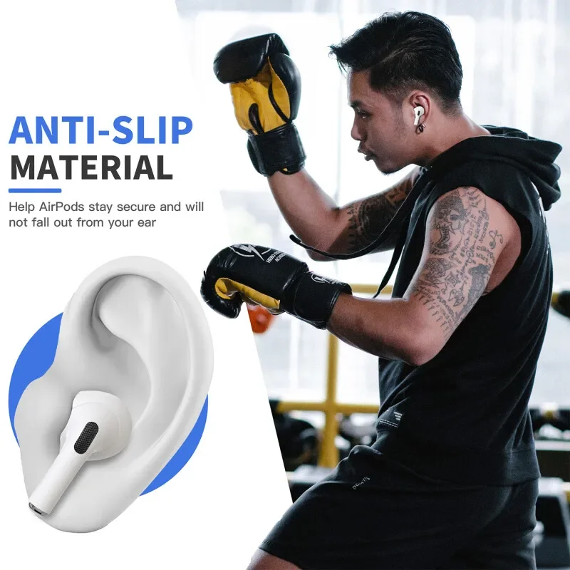 Anti-Slip Noise-Reducing Silicone Eartips and Earmuffs
