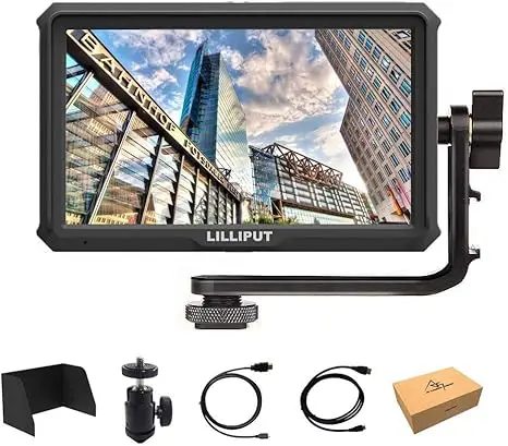 .LILLIPUT A5 A7S A11 A12 A Series monitor 4K Camera-top monitor broadcast director Support 3G-SDI input and loop out