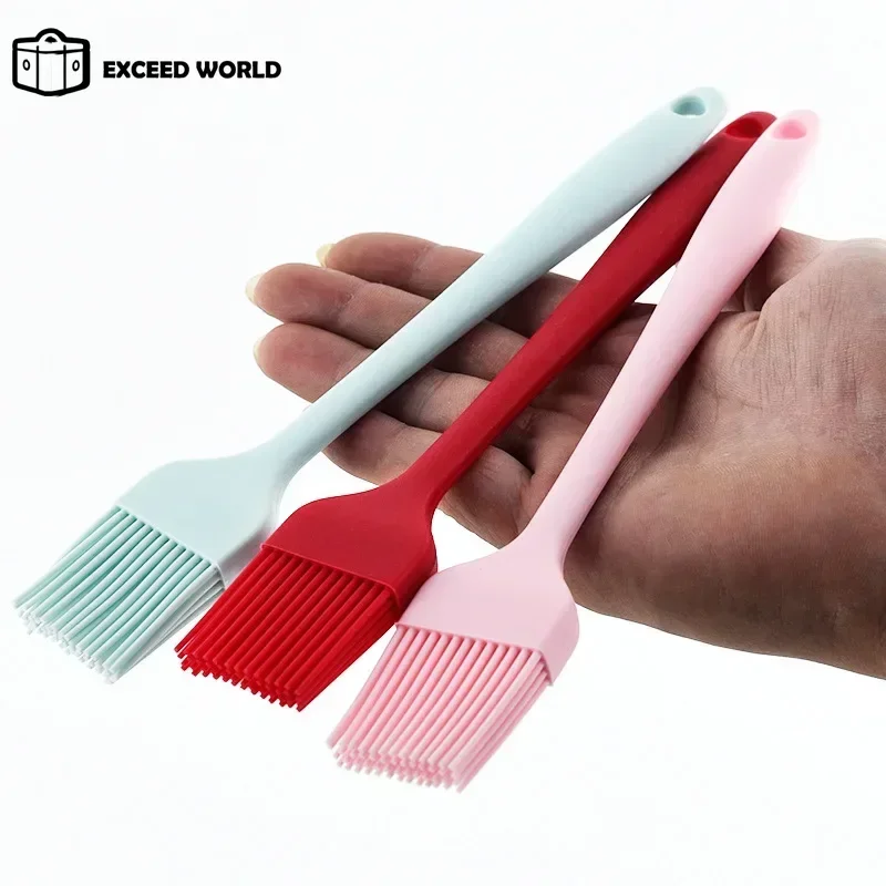1PC Silicone Barbeque Oil Brush Heat Resistant Kitchen Supplies Baking Tools
