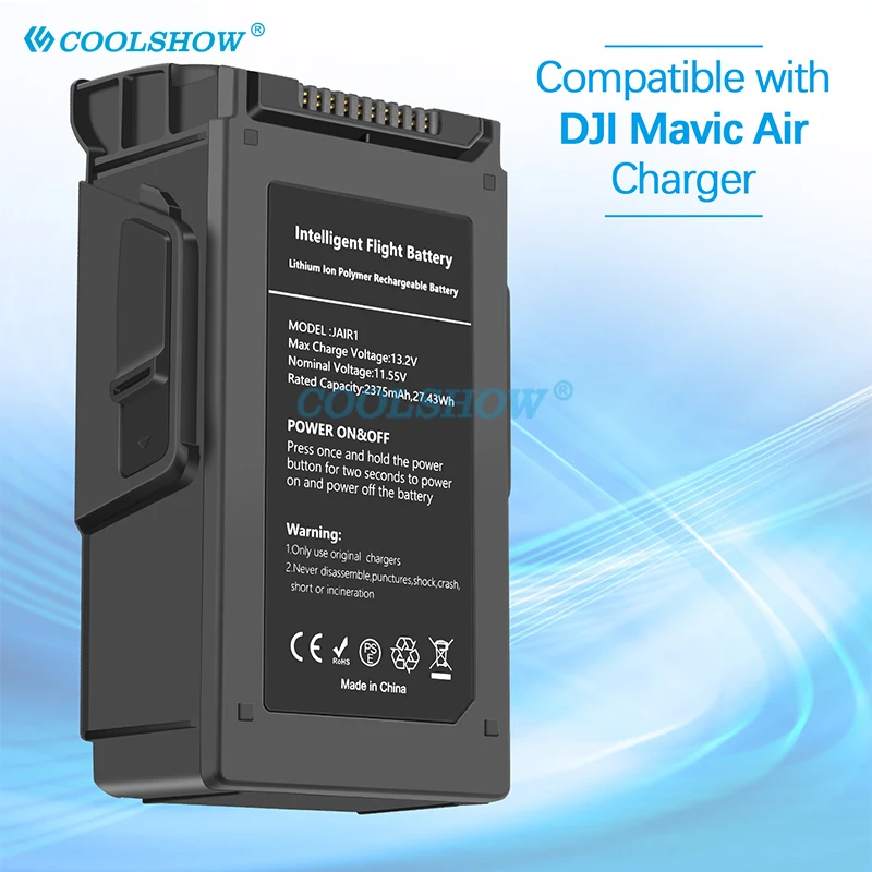 Batterie Drone 1 ou 2 Batteries Haute Capacité Compatible DJI