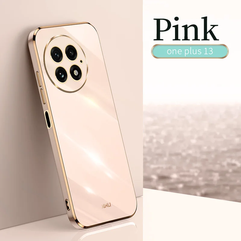 Luxury Plating Fashion Phone Case with Enhanced Camera Protection
