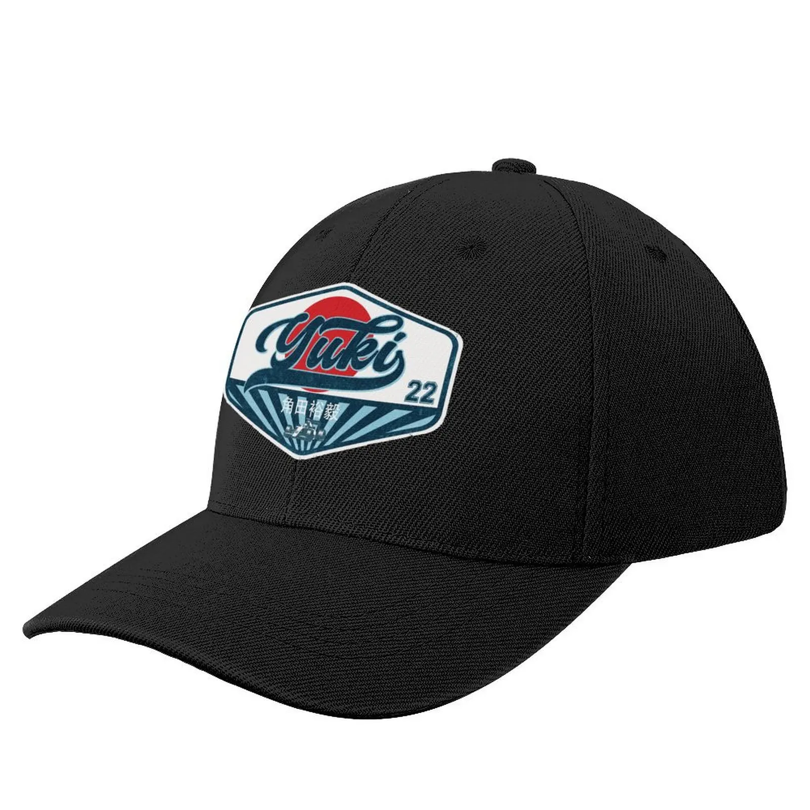 

Yuki 22 Racing Badge Baseball Cap Fashion Beach Beach Outing Sun Hat For Children Hip Hop Women Beach Fashion Men's