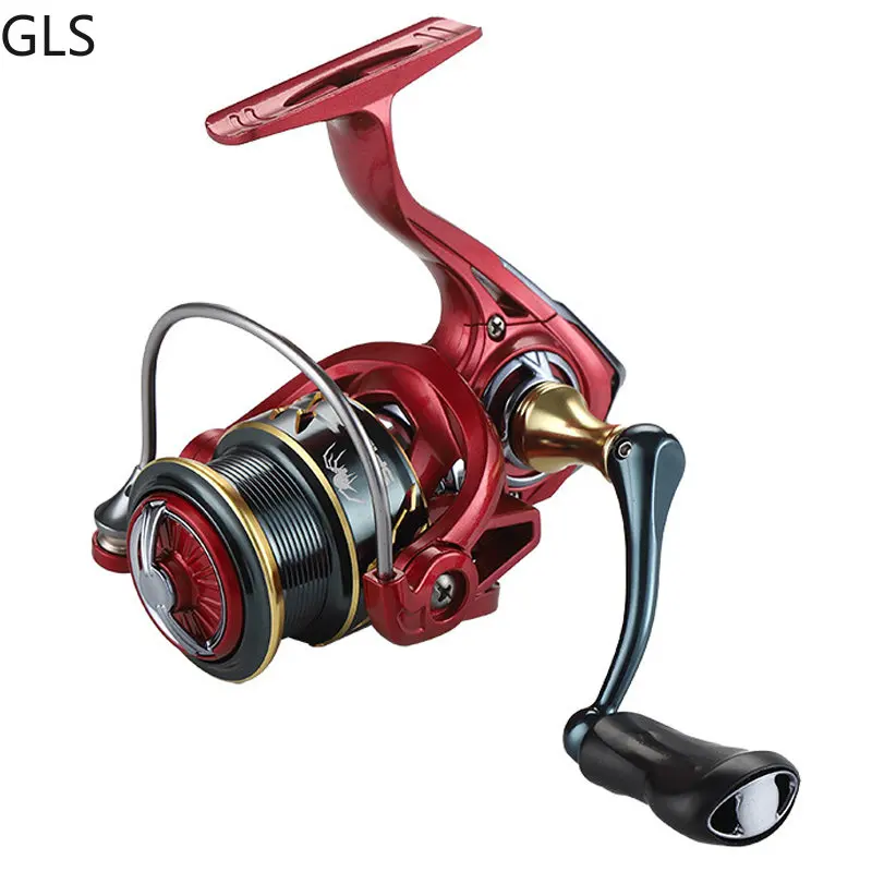 GLS Ultra Light Fishing Reel, Truta de água salgada de alta velocidade,  Spinning Reel, Gear Ratio 5.2:1, Resistente ao Desgaste, 5 + 1BB -  AliExpress