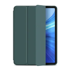 Premium PU Leather & Silicone Tablet Cover - MatePad 10.4 2020 (Army)