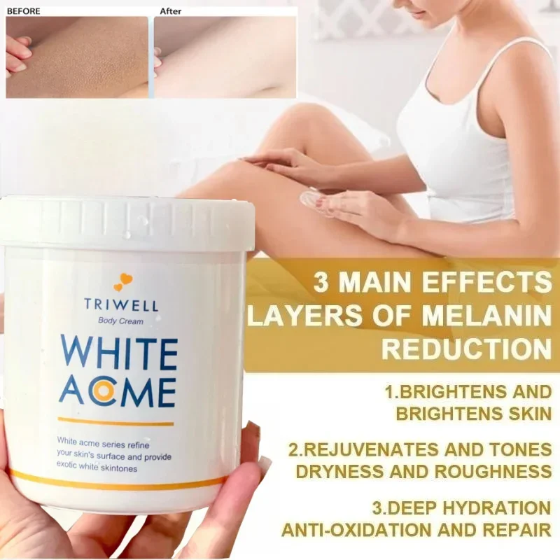 500ml Masque hydratant blanchissant pour tout le corps japonaisgratitude pour le corps&eacute;claircissant la peau blanchissant et hydr