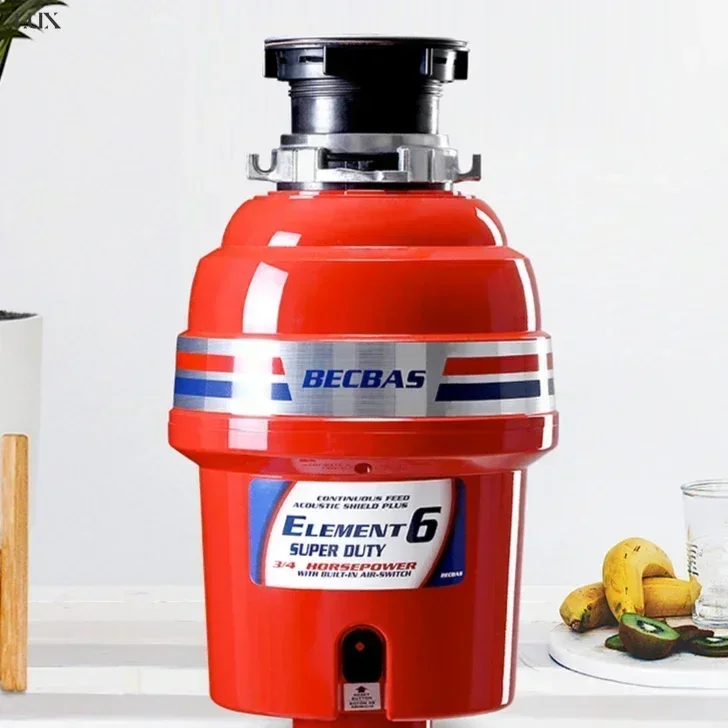 Household food waste disposer. For kitchen sink. High speed grinder. Dispose food waste. Keep kitchen clean.