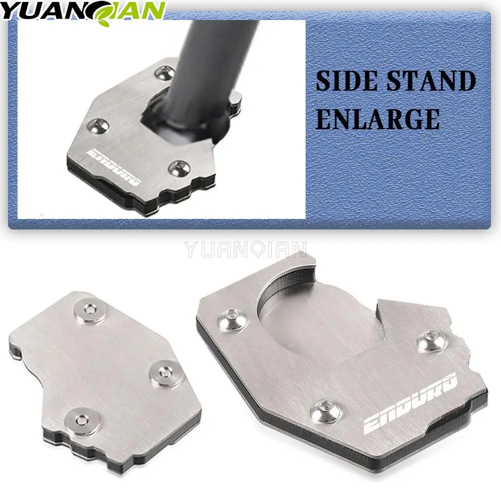 

For 690 LC4 Enduro 690LC4 ENDURO 2019-2023 2022 2021 2020 Motorcycle CNC Side Stand Enlarge Kickstand Extension Plate Foot Pads