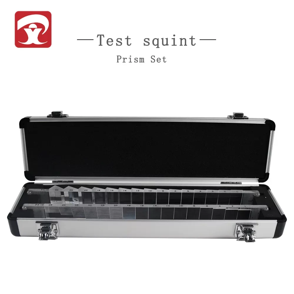 

Top Quality Optical Instrument Vertical and Horizontal Prism Bar Set Packed With Aluminium Case VB-15+HB-16