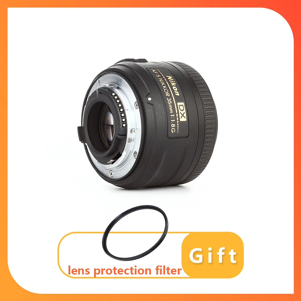 Nikon Af-S Dx Nikkor 35Mm F/1.8G Lens For Nikon Slr Cameras