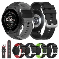Silicone Sports Band For Fossil gen 6 44mm Gen6 5 5e/Gen 5 LTE 45mm Strap Bracelet Replacement 20mm 22mm Breathable Accessorie