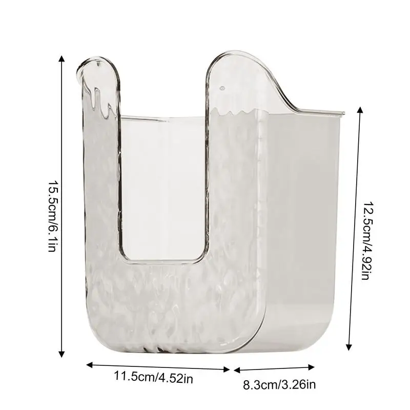 Wipes Dispenser for Bathroom No Punching Wipe Tissue Storage Box Case Refillable Wipes Container Box forKitchen Bedroom Bathroom