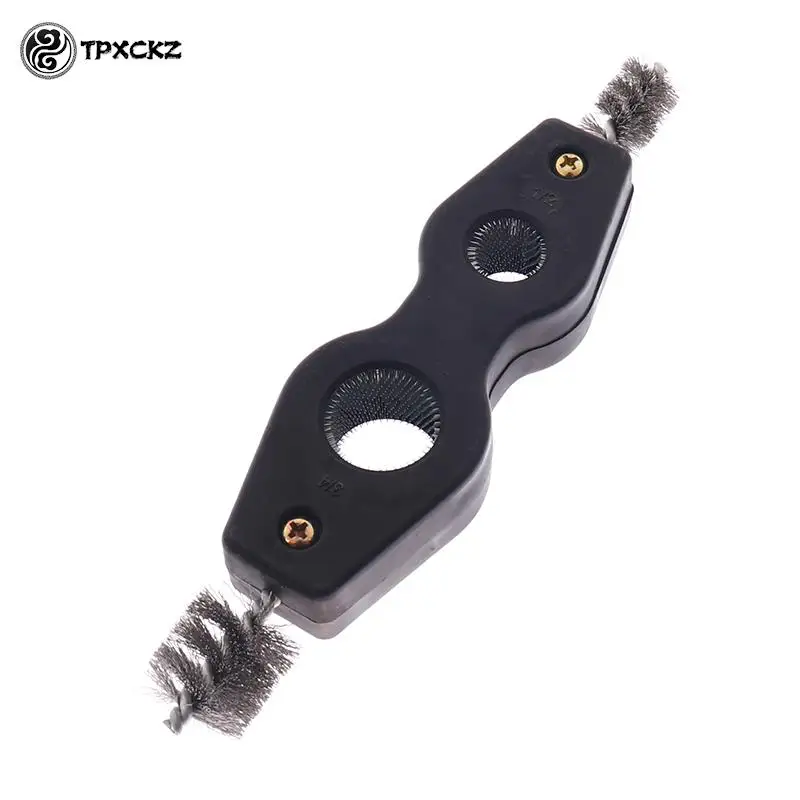 4In1 Wire Brush Deburr Aluminium Pipe Cleaning Plumbing Copper Pipe