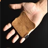 Cowhide Gym Gloves Grips Anti-Skid Weight Power Belt Lifting Pads Deadlift Belt Workout Crossfit Fitness Gloves Palm Protection 4
