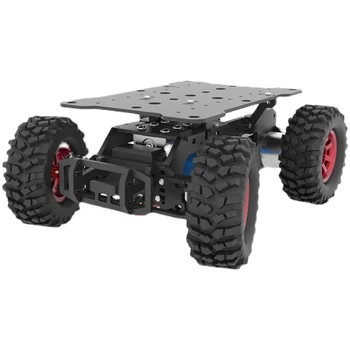RC Ackerman Chassis con motore Robot Car che supporta sistema ROS e fotocamera sportiva per Raspberry per Arduino Robot Car Kit fai da te