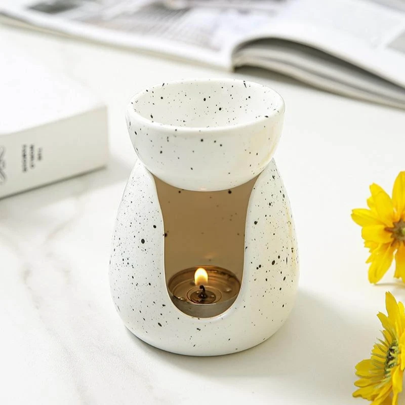 Queimadores óleo cerâmico, lâmpada aromatização, suporte para tealights, aquecedores difusores aromatização para