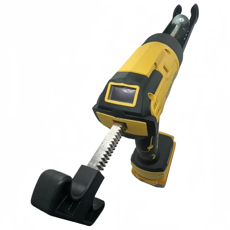 Electric Caulking Gun for Dewalt 20V Battery 4 Adjustable Speed with LED Light Adhesive Glue Seal Sealant Wireless Glass Glue Gun