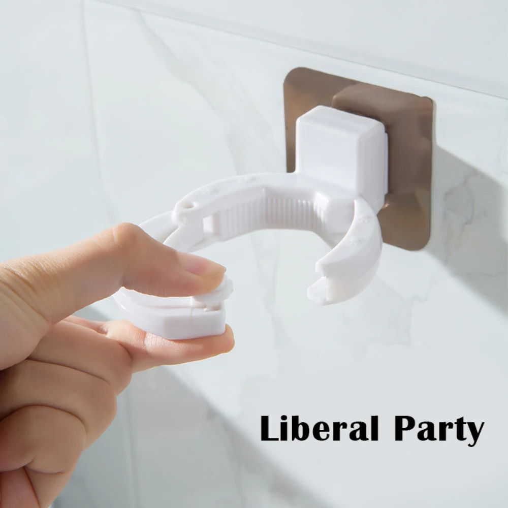 Bathroom Holder Shower Shampoo Rack Wall Mounted Clothes Rack Storage Free Punch Hook Storage Bathroom Accessories