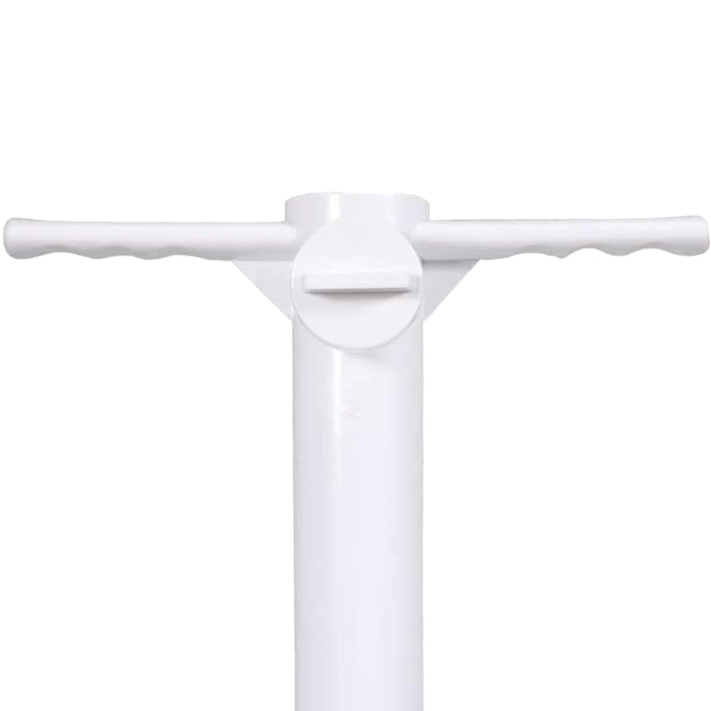 3/5 Spin Beach Umbrella Stand with Hook Inserts Spiral Umbrella Plug Windproof Umbrella Ground Anchor Outdoor Travel Accessories