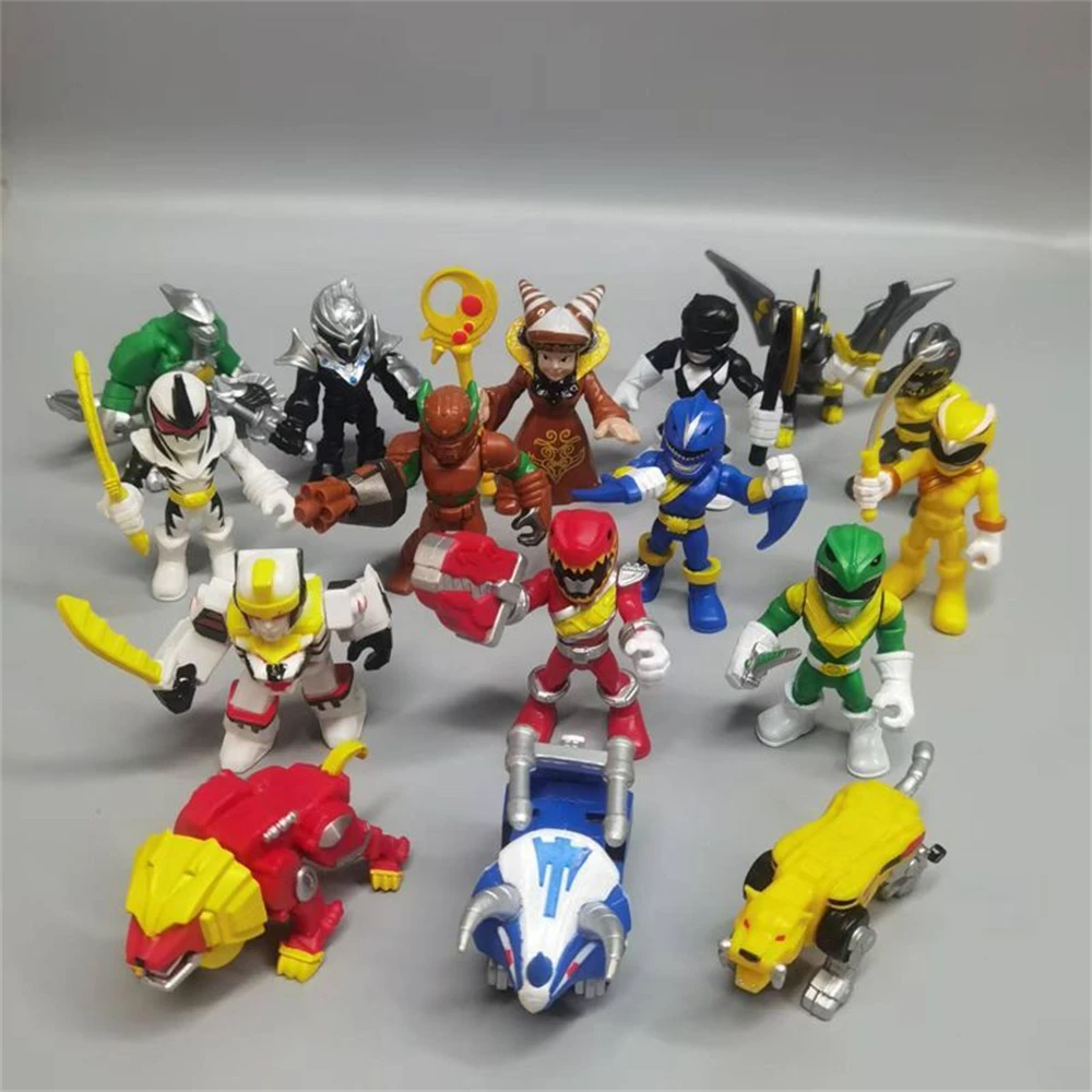 Hasbro power rangers amarelo ranger vermelho ranger azul ranger genuíno ...