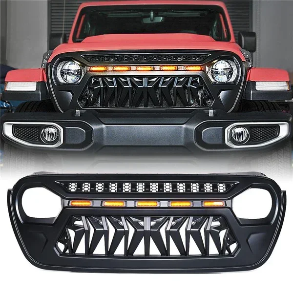 

JL JT accessories 4x4 offroad Front car Grille For JEEP WRANGLER Gladiator