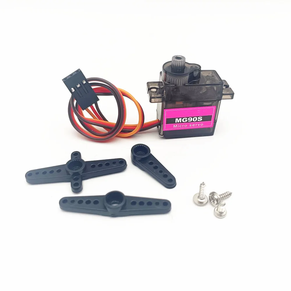 Enhanced All-Metal Gear Micro Servo - Precision Control for RC Vehicles and Robotics