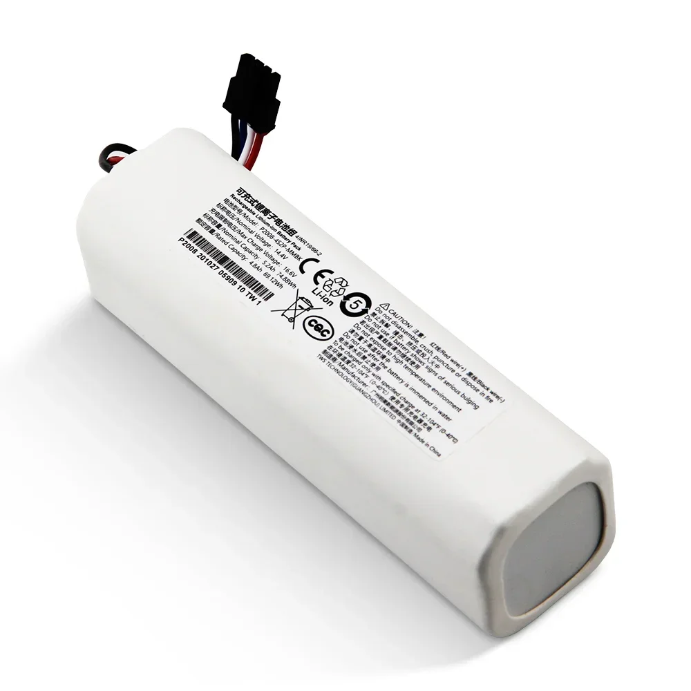 Replacement Battery For Xiaomi Mijia Mi Sweeping Mopping Robot Vacuum Cleaner 1T P2008-4S2P-MMBK Dreame S10 D9 F9 L10Pro L10Plus