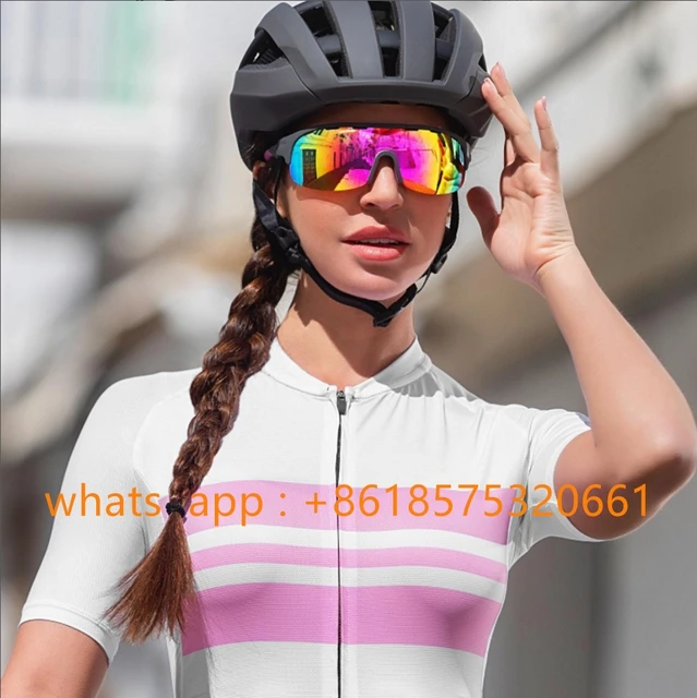 thumbnail image 1 of Maillot de ciclismo para mujer 2023, camisetas de manga corta, ropa de ciclismo de equipo profesional, maillot personalizado, ropa deportiva para ciclismo, camiseta de secado rápido, 1 of 5